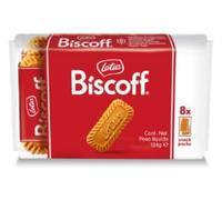 Lotus Biscoff Biscotti Caramellati, Perfetti per Caffè, 124g, Confezione da 3