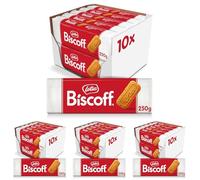 Lotus Biscoff - Biscotti Caramellati - Vegani - Senza Coloranti e Senza Aromi Aggiunti - Gusto Unico e Croccante - 10 Confezioni da 250 gr - 2.5 kg (Confezione da 4)