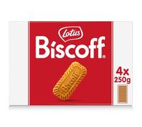 Lotus Biscoff | Biscotto Caramellato | Ingredienti di Origine Naturale | Vegano | Senza Coloranti e Additivi | 4 x 250g | 1 kg