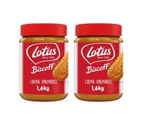 Lotus Biscoff Crema Spalmabile ai Biscotti al Caramello 2 Barattoli da 1600 g
