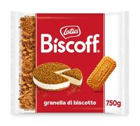 Lotus Biscoff | Granella Decorativa per Torte, Waffle, Gelati e Dolci | Dal Gusto Inconfondibile e Croccante | Prodotto Vegano | 750g