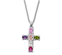 LOTUS Collana D'Argento Croce 925 Argento Lotus Silver Charming Lady JLP3710-1-1