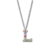 LOTUS Collana D'Argento Lettera L Lotus Silver Pure Essential JLP3426-1-L