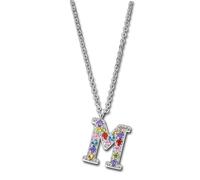 LOTUS Collana D'Argento Lettera M Lotus Silver Pure Essential JLP3426-1-M