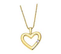 LOTUS Collana D'Argento Zirconia Cuore Oro 925 Argento Moments JLP3217-1-2