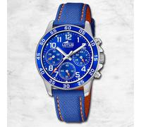 Lotus da Ragazzo Orologio Bambino pelle Blu Arancione Junior Polso UL18581/6