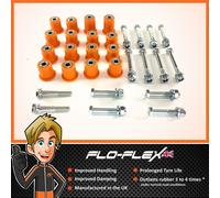Lotus Elise S2 2000 - 2010 Anteriore e Forcella Bush Set Poly con Dadi