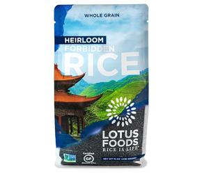Lotus Foods Forbidden Black Rice - 15 oz