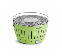 lotus grill bbq in green with free lighter gel & charcoal