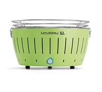 lotus grill bbq in green with free lighter gel & charcoal