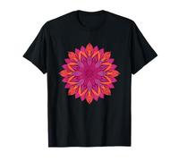 Lotus Mandala Boho Floral Aura Maglietta