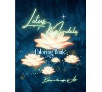 Lotus Mandala Coloring Book