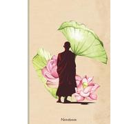 Lotus Monk Journal: A 6×9 Lined Notebook for Mindfulness, Meditation, and Spiritual Writing: Featuring a serene Buddhist monk with pink lotus - ... journaling, and peaceful reflections