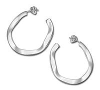 Lotus Orecchini A Cerchio Argento 925 Lotus Silver Trendy JLP3187-4-2