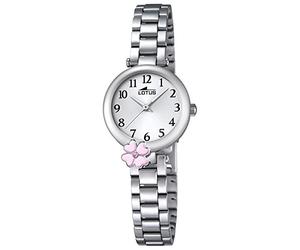 Lotus Orologio adolescente Junior Collection analogico al quarzo acciaio inossidabile argento UL18266/2, cinturino, Bracciale