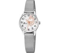 LOTUS Orologio Bambina Analogico in Acciaio Inossidabile 316l Argentato
