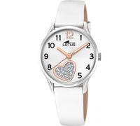 Lotus Orologio Bambina Junior Collection 18406/E – Pelle bianca, Analogico, 5 ATM