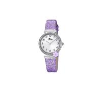 LOTUS Orologio Bambina Analogico in Pelle Viola