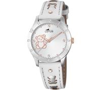 Lotus Orologio Bambini 18657/A Junior Collection cassa di Acciaio inossidabile 316l Grigio cinturino in Pelle Blanco