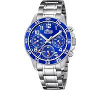 Lotus Orologio Modello 18580/6 – Junior Collection, Cassa 36 mm Blu, Cinturino Acciaio