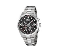 Lotus Orologio da uomo 18152/D Chrono Cassa in acciaio inossidabile placcato cinturino in acciaio inossidabile argento