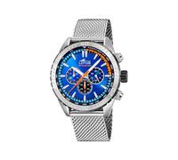 Lotus Orologio da uomo 18947/3 Outlet Cassa in acciaio inossidabile 316l Argento Cinturino in acciaio inossidabile 316l Argento, blu, Bracciale