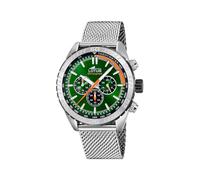 LOTUS Orologio da uomo 18947/4 Outlet Cassa in acciaio inossidabile 316l argento cinturino in acciaio inossidabile 316l argento, Verde