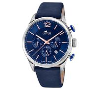 Lotus Orologio da Uomo Sport 18689/2 Pelle Polso Al Quarzo Crono Blu UL18689/2