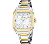 Lotus Orologio da donna Square Series 18969/2 Acciaio 316L Quarzo Vetro minerale Multi 5 ATM