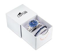 LOTUS Orologio modello 18580/6 della collezione JUNIOR COLLECTION, cassa 36 mm blu con cinturino acciaio per cadetti Unisex adulto 18580/6