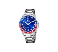 Lotus Orologio Modello 18786/1 della Collezione Junior Collection, Cassa da 36 mm Blu con Cinturino in Acciaio per cadetti