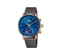 Lotus Orologio Connesso Da Uomo | Quadrante Blu | Bracciale In Maglia Di