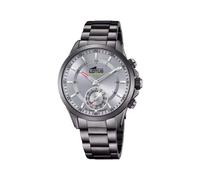 Lotus Orologio Modello 18807/1 della Collezione Connected, Cassa 43 mm Cinturino in Acciaio Grigio per Uomo