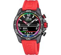 LOTUS Orologio Smart Uomo Ibrido Connected D in Gomma Rosso