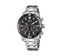 LOTUS Orologio Smart Uomo Ibrido Connected in Acciaio Inossidabile 316l | Analogico Smart, Impermeabile 10 ATM 18810/2, Controllo Musica, Contapassi, Notifica e Rifiuta Chiamate