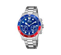 LOTUS Orologio Smart Uomo Ibrido Connected in Acciaio Inossidabile 316l | Analogico Smart, Impermeabile 10 ATM 18800/4, Controllo Musica, Contapassi, Notifica e Rifiuta Chiamate