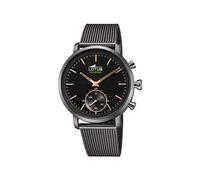 LOTUS Orologio Smart Uomo Ibrido Connected in Acciaio Inossidabile 316l | Grigio, Analogico, Impermeabile 10 ATM 18806/1, Controllo Musica, Contapassi, Notifica e Rifiuta Chiamate