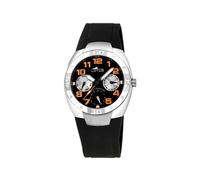 Lotus Orologio Uomo 15333/E Special Prices Cassa in Acciaio Inox 316L Argento Cinturino in Gomma Nero