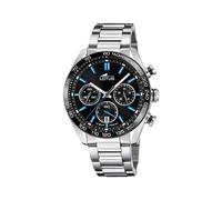 LOTUS Orologio Uomo Analogico Acciaio 316L Argento - Quarzo Cronografo, Data - Vetro Minerale Resistente - Impermeabile 10 ATM - 18916/3 Special Prices