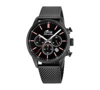 LOTUS Orologio Uomo Analogico in Acciaio Inossidabile 316l Nero