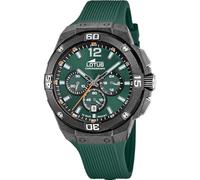 LOTUS Orologio Uomo Analogico in Gomma Verde