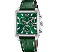 LOTUS Orologio Uomo Analogico in Pelle Verde