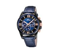 LOTUS Reloj Chrono 18881/2 Acero y Piel Azul