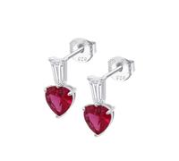 Lotus Silver Ciondolo Sra.Corazon.Rojo.