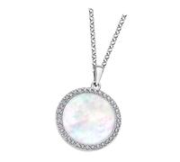 Lotus Silver Collana In Argento 925 Con Zirconia Cerchio LP1853-1-1