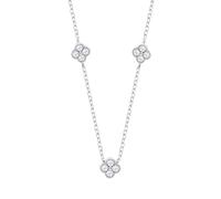 LOTUS SILVER Collana LP3889-1/2 Trendy Argento Trifoglio Donna