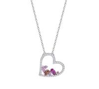 LOTUS SILVER Collana LP3914-1/1 Colors Argento Cuore 42.00 mm Donna