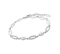 Lotus Silver LP1919-2/1 D2JLP1919-2-1 - Bracciale da donna in argento 925, con zirconi, ideale come regalo di Natale, compleanno, San Valentino