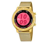 Lotus Smartwatch placcato in PVD oro con bracciale in maglia di acciaio 50038/1
