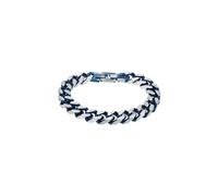LOTUS STYLE Bracciale da uomo in acciaio inossidabile 316L, design sofisticato, confortevole e resistente all'acqua, bracciale da uomo, argento 206,00 mm, LS2258-2/1, ideale come regalo